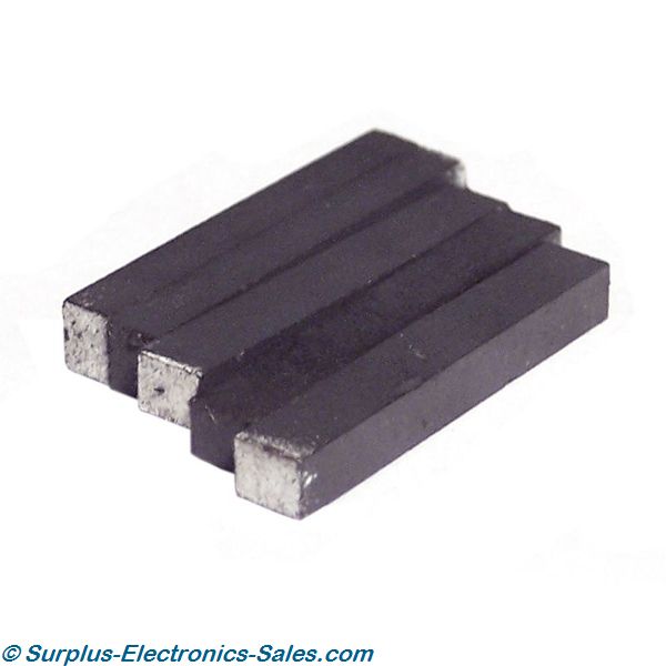 Ferrite Magnet, Rectangular Pkg/5 - Click Image to Close